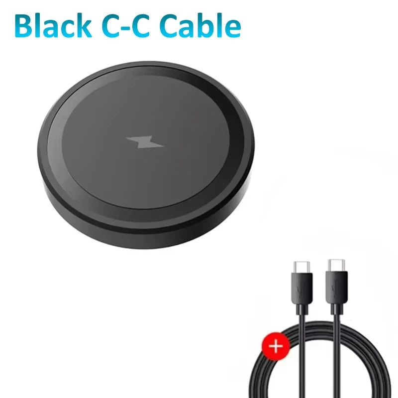 15W Magnetic Wireless Charger Pad – Fast Charging Station for iPhone & AirPods