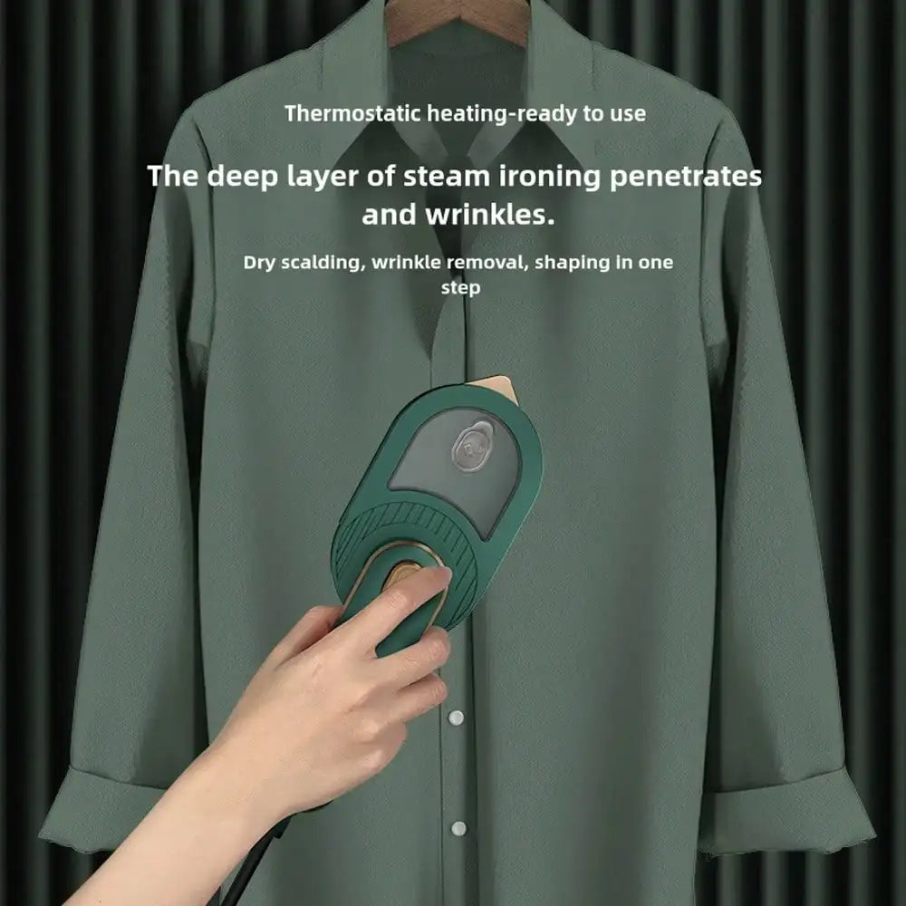 Portable Handheld Steam Iron, Supports Dry & Wet Use, Fast Heating, 180° Rotation, Compact Mini Steam Iron, Suitable For Home & Travel