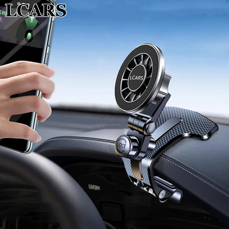Universal Car Mount Phone Holder – 360° Rotation Dashboard & Windshield Stand