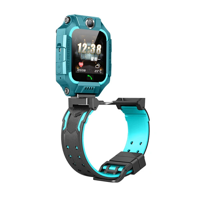 Kids SOS Smartwatch – SIM Card, Dual Camera, LBS Tracking, IP67 Waterproof | AKT TECH