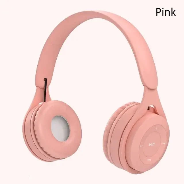 Kids Bluetooth Macaron Headphones – Colorful Wireless Sound for Adventurous Young Listeners