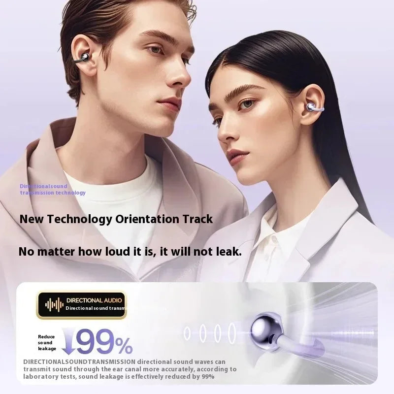 Wireless Bluetooth Earphones Clip-on Q71 Earphone High Sound for Xiaomi Earbuds Led Display Headphones Music Sports Headset