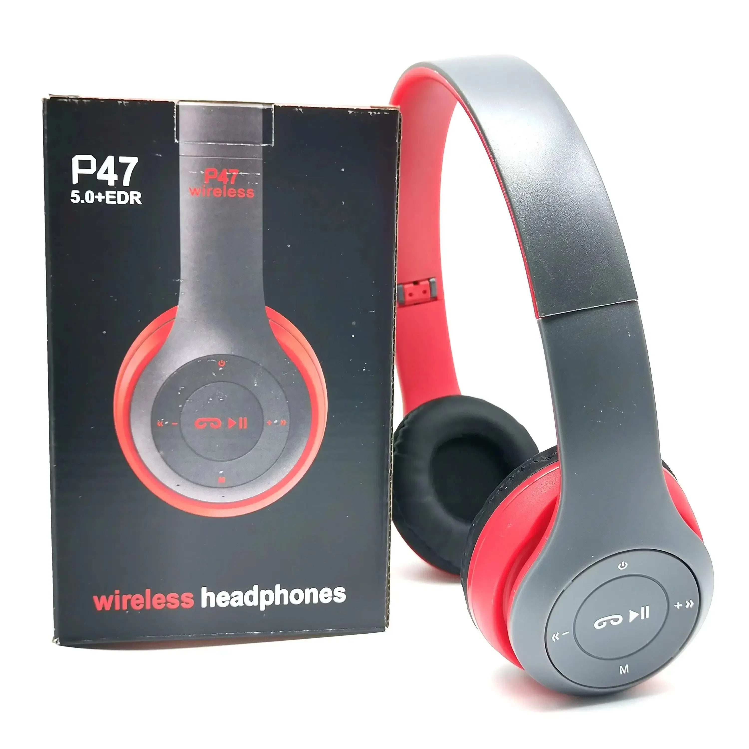 P47 Kids Wireless Bluetooth Headphones – Foldable, HIFI Bass, Built-in Mic | AKT TECH